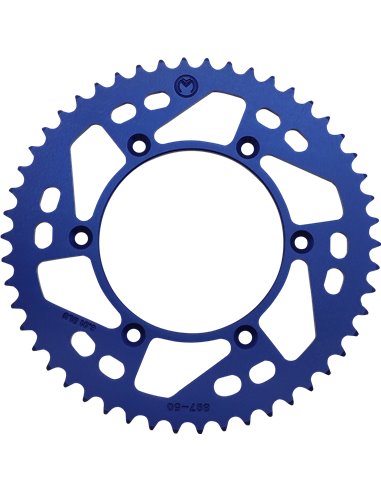 Corona d'alumini Ktm 50T Blue Moose Racing Hp 1211-897-50-12