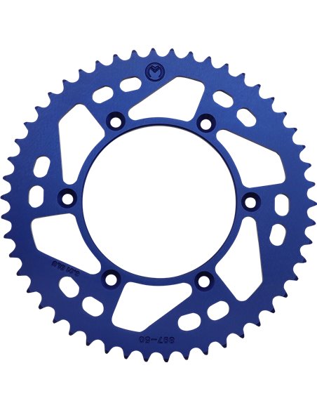 Corona d'alumini Ktm 50T Blue Moose Racing Hp 1211-897-50-12