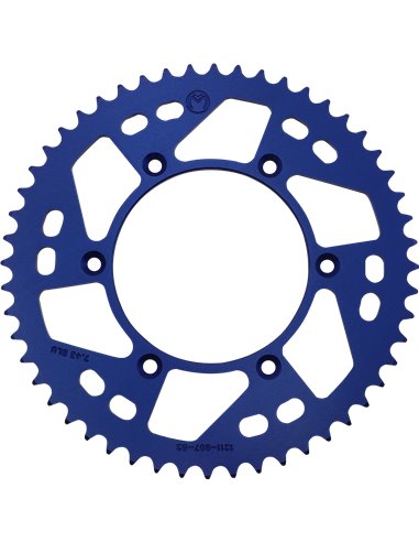 Couronne aluminium Ktm 52T Blue Moose Racing Hp 1211-897-52-12