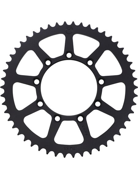 Aluminum rear sprocket Tm 50T Blk Moose Racing Hp 1211-520Tm-50-10