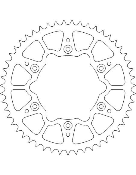 Couronne arrière 520 42T ou MOTO-MASTER 620072542