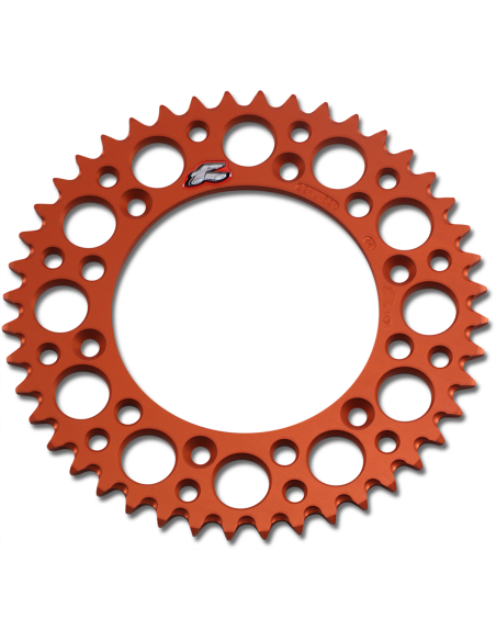 Rear sprocket Renthal R 520 44 teeth Or Ul Sc 224U-520-44GPOR