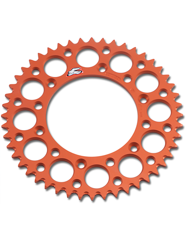 Rear sprocket Renthal R 520 48 teeth Or Ul Sc 224U-520-48GPOR