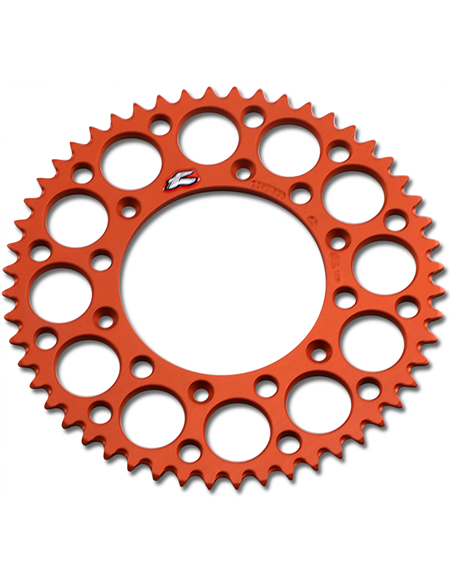 Rear sprocket Renthal R 520 52 teeth Or Ul Sc 224U-520-52GPOR