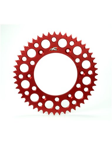 Rear sprocket Renthal R 520 50 teeth Rd Ul Sc 154V-520-50GRRD
