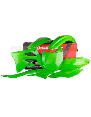 Kit de plásticos Polisport Kawasaki verde 90467