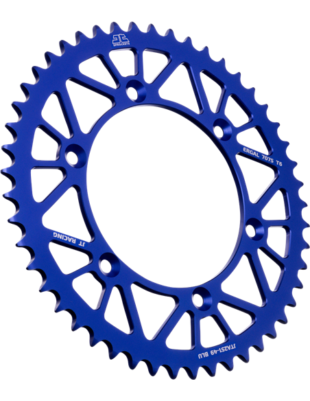 Rear sprocket JTA251.49BLU RL 49T YAM BLU