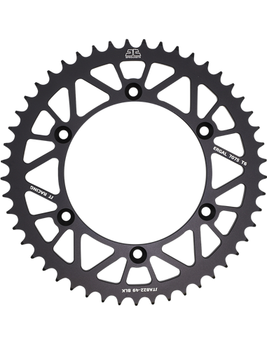 Couronne JTA822.53BLK RL 53T 520 BLK