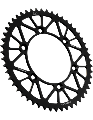 Cremalheira JTA808.51BLK RL 51T SUZ BLK