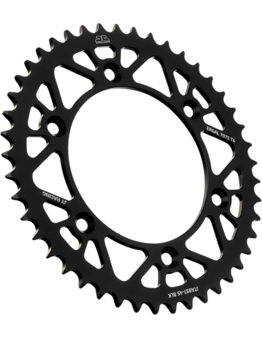 Rear sprocket JTA897.45BLK SPRKT RL 45T HUS / KTM BLK
