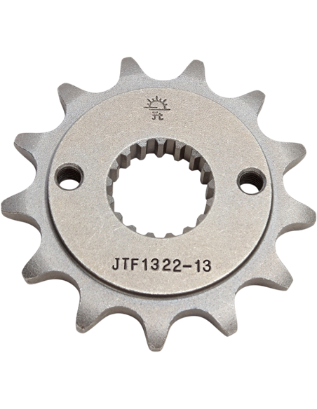 Piñón de ataque JTF1322.13  13 dientes 520 PITCH NATURAL STEEL