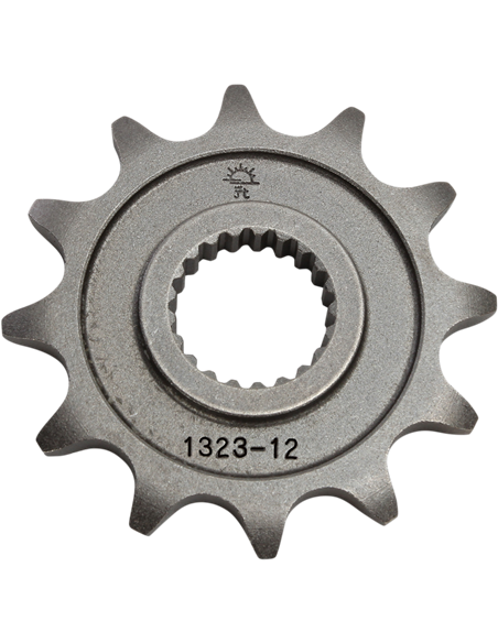 Front drive sprocket JTF1323.12 12 teeth 520 PITCH NATURAL STEEL