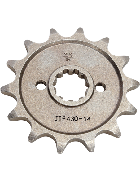 Piñón de ataque JTF430.14  14 dientes 520 PITCH NATURAL STEEL