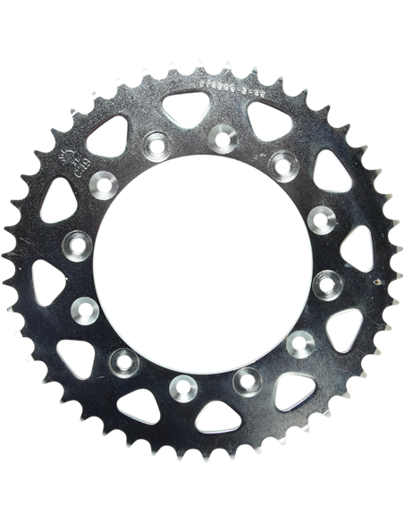 Cremalheira JTR245 / 2,46 46 dentes 520 PITCH NATURAL C49 AÇO ALTO CARBONO