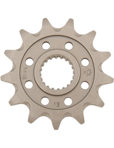 Front drive sprocket JTF1446.13SC SELF CLEANING 13 teeth 520 PITCH NATURAL STEEL
