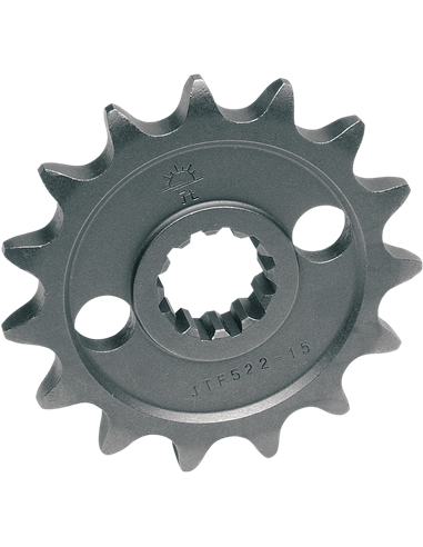 Front drive sprocket JTF558.16 16 teeth 428 PITCH NATURAL STEEL