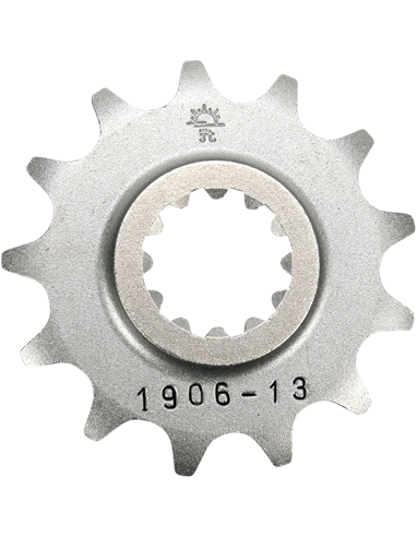 Front drive sprocket JTF1906.13 13 teeth 420 PITCH NATURAL STEEL