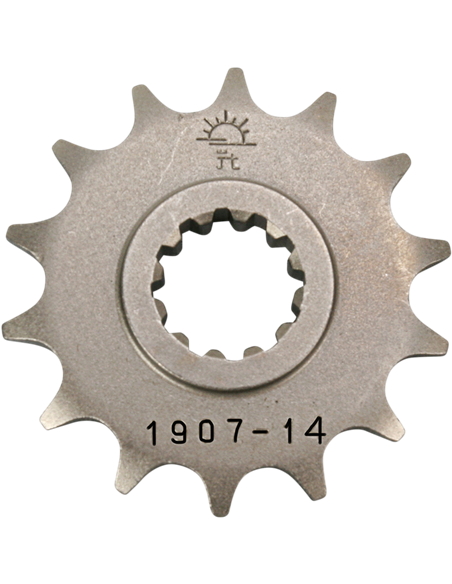Pignon JTF1907.14 14 dents 428 PITCH NATURAL STEEL