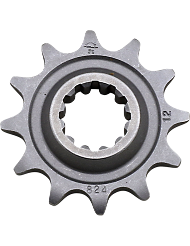 Front drive sprocket JTF824.12 12 teeth 520 PITCH NATURAL STEEL