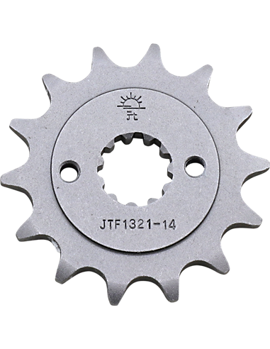 Front drive sprocket JTF1321.14 14 teeth 520 PITCH NATURAL STEEL