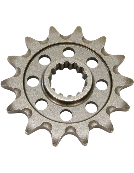 Pignon JTF1442.14SC SELF CLEANING 14 dents 520 PITCH NATURAL CHROMOLY STEEL
