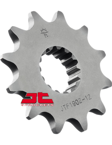 Piñón d'atac JTF1902.12 12 grans 520 PITCH NATURAL SCM420 chromoly STEEL ALLOY