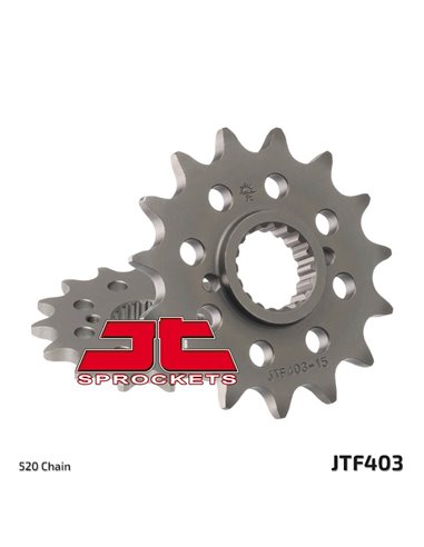 Pignon JTF403.14 14 dents 520 PAS NATUREL SCM420 ALLIAGE D'ACIER CHROMOLY