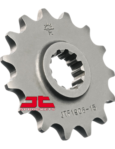 Piñón d'atac JTF1906.15 15 dents 420 PITCH NATURAL SCM420 chromoly STEEL ALLOY