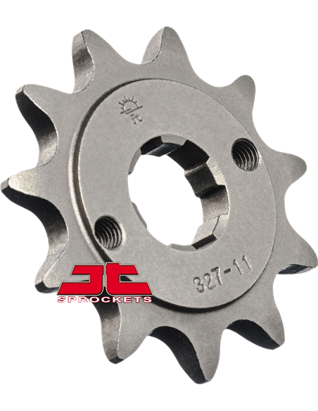 Front drive sprocket JTF327.11 11 teeth 520 PITCH NATURAL CHROMOLY STEEL