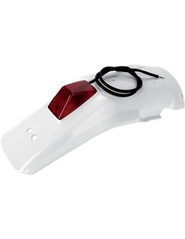 Guarda-lamas traseiro de enduro W- Stop-Farolim Honda Xr600R branco Ho02650-041 UFO-Plast