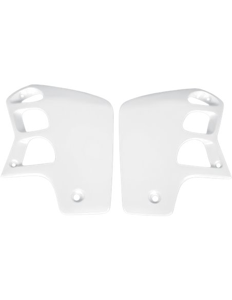 Cache radiateur Honda Cr500 blanc Ho02620-041 UFO-Plast