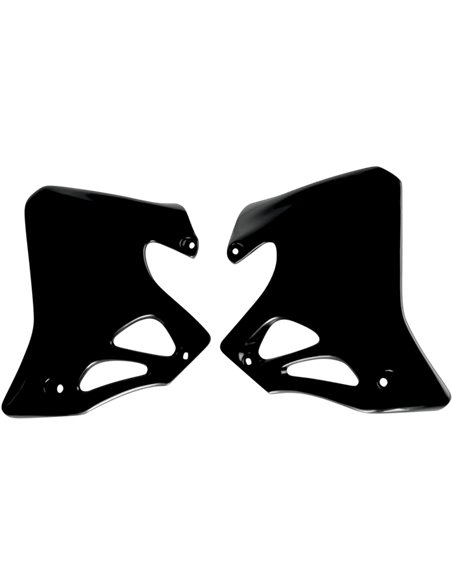 Cache radiateur UFO-Plast noir Honda CR125R-250R