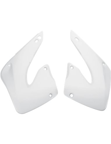 Cache radiateur Honda Cr125-250 blanc Ho03664-041 UFO-Plast