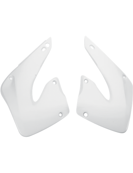 Cache radiateur Honda Cr125-250 blanc Ho03664-041 UFO-Plast