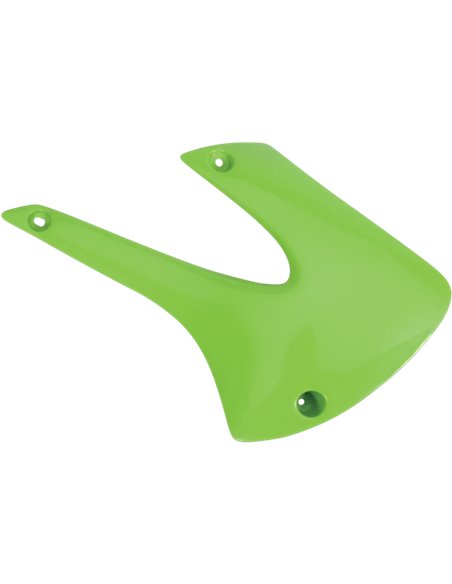 Radiator caps UFO-Plast Kawasaki green KA03713-026