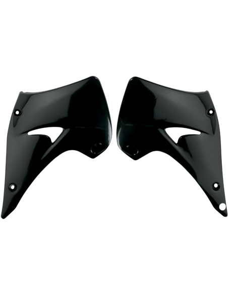 Caches radiateur Kawasaki Kx125-250 noir Ka03738-001 UFO-Plast