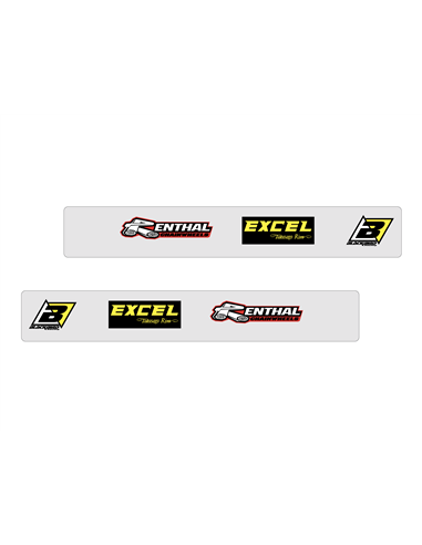 Tapes radiador Yamaha Yz80 Reflex-blau Ya02875-089 UFO-Plast