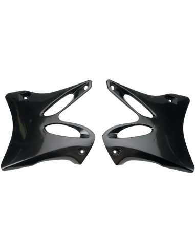 Tampas do radiador Yamaha Yz125-250 pretas Ya03846-001 UFO-Plast