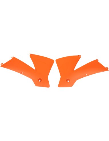 Radiator covers Ktm 2-4-Stroke (01-04) orange Kt03065-127 UFO-Plast