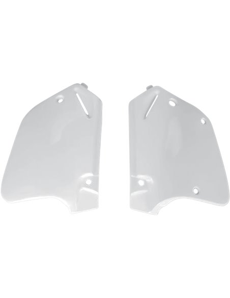 Caches latéraux Honda Cr125-250 blanc Ho02654-041 UFO-Plast
