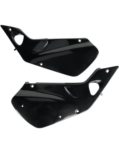 Tapas laterales Honda Cr125-250 negro Ho03602-001 UFO-Plast