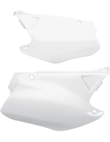 Tapas laterales Honda Cr125-250 blanco Ho03665-041 UFO-Plast