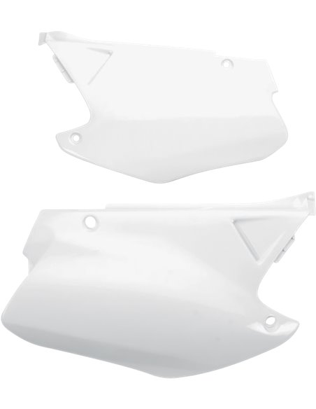 Caches latéraux Honda Cr125-250 blanc Ho03665-041 UFO-Plast