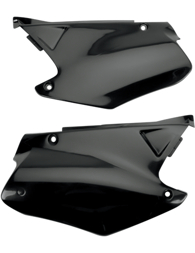 Tampas laterais Honda Cr125-250 preto Ho03665-001 UFO-Plast