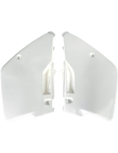 Tapas laterales Kawasaki Kx125-250 blanco Ka02769-047 UFO-Plast