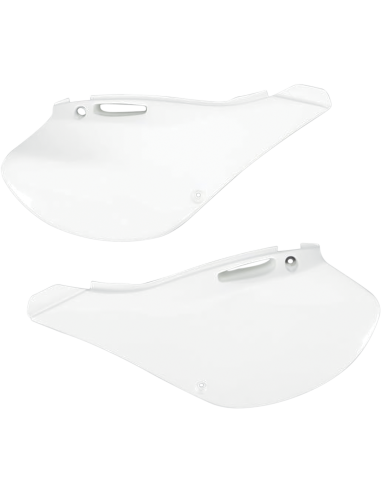 Tampas laterais Kawasaki Kx125-250 branco Ka03721-047 UFO-Plast