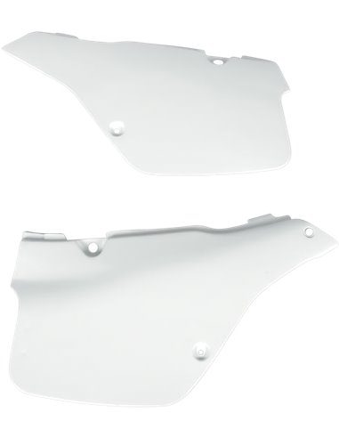 Side covers Suzuki Rm125 white Su02906-041 UFO-Plast