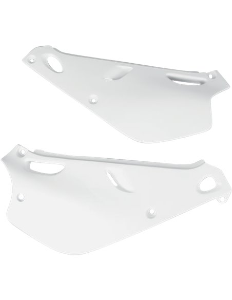 Caches latéraux arrière UFO-Plast Yamaha blanc YA02876-046