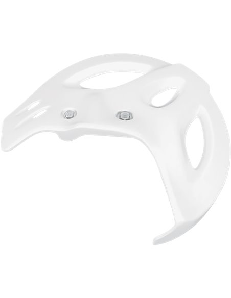 Protector de disco delantero UFO-Plast Suzuki blanco SU02949-041