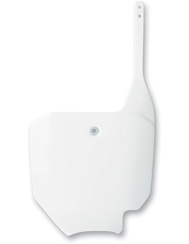 Porta-número delantero UFO-Plast Honda blanco HO03624-041